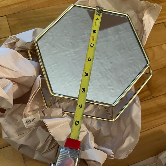 Anthropologie hexagon mirrors - Picture 8 of 9